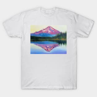 Mount Hood Trillium Lake T-Shirt